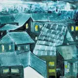 DUBLIN ROOFTOPS BY NIGHT, Whyte's 2003