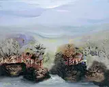 Richard Kingston, ENTRANCE TO A LAKE, COUNTY WICKLOW