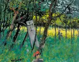 Maurice MacGonigal, THE CROSS IN THE WOODS