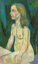Stella Steyn, SEATED NUDE
