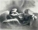 Anne Madden, AFTER 'LEDA AND THE SWAN' BY GERICAULT