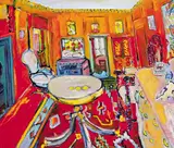 Elizabeth Cope, INTERIOR, SHANKILL CASTLE, PAULSTOWN, CO. KILKENNY (THE ARTIST'S HOME)