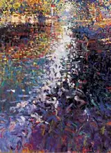 Arthur K. Maderson, SEPTEMBER EVENING, RIVER DORDOGNE