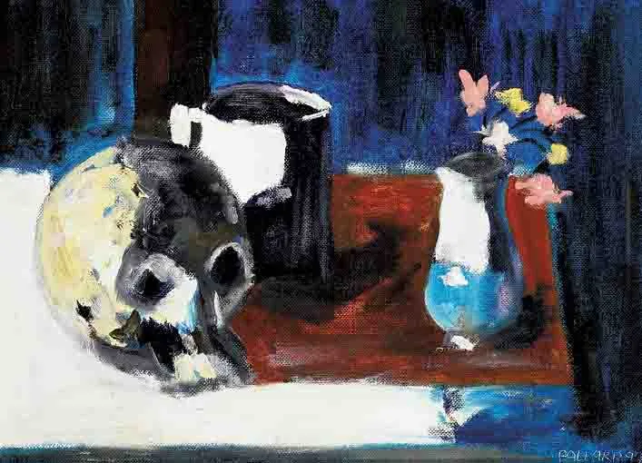 MEMENTO MORI by Brian Ballard, oil on canvas, sold Nov 2003