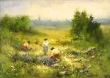 Elizabeth Brophy, BLUEBELLS IN SPRING