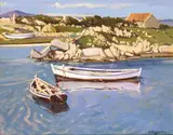 Cecil Maguire, ERVALLAGH, ROUNDSTONE, CONNEMARA