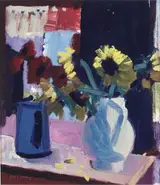 Brian Ballard, SUNFLOWERS AND POPPIES