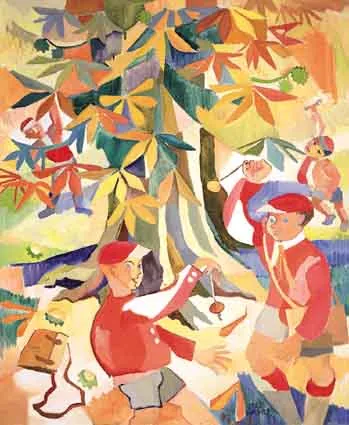 Father Jack P. Hanlon, CONKERS, oil on canvas