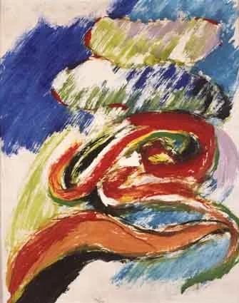 KATRINE by William Crozier, oil on canvas laid on board, sold Feb 2002