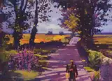 John Skelton, AUTUMN BY ROAD, BELLEWSTOWN, COUNTY MEATH