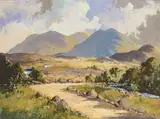 George K. Gillespie, IN THE MOURNES NEAR GLASDRUMMOND AND GLEN RIVER