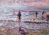 Arthur K. Maderson, EVENING STUDY, CLONEA STRAND, COUNTY WATERFORD