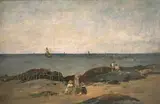Nathaniel Hone, CHILDREN BY THE SEASIDE