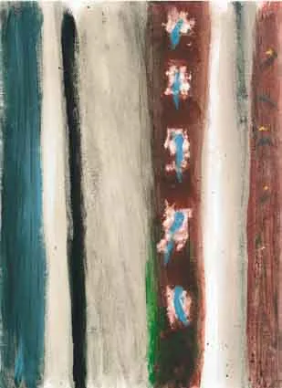 Tony O'Malley, MAGUEZ, acrylic on paper