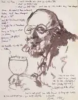 William Orpen, ILLUSTRATED LETTER TO WILLIAM SINCLAIR