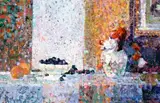 Arthur K. Maderson, INTERIOR STILL LIFE WITH FRUIT