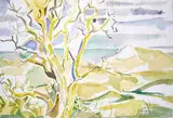 Father Jack P. Hanlon, LANDSCAPE WITH TREE