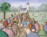 Gladys Maccabe, GOING TO MASS