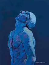 John Skelton, EXHAUSTED SWIMMER (PORTRAIT OF DUNCAN GOODLINE)