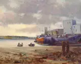 James English, SKERRIES HARBOUR, OCTOBER EVENING