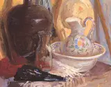 Paul Kelly, STILL LIFE WITH SPANISH JUG