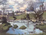 Maurice MacGonigal, SPRING WATERS ON THE TOLKA