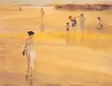 William Russell Flint, FIGURES ON A BEACH