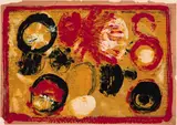 William Crozier, ABSTRACT ON A SHEET OF NEWSPAPER ("THE NURSING MIRROR", 1957)