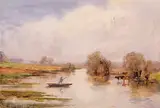 William Bingham McGuinness, ON THE THAMES NEAR ABINGDON