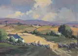 George K. Gillespie, LANDSCAPE WITH COTTAGES, COUNTY ARMAGH