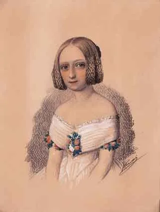 George Morosini, PORTRAITS OF THE DILLON FAMILY (SET OF FIVE), coloured chalks and watercolour