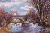 Fergus O'Ryan, THE LIFFEY AT STRAFFAN (COUNTY KILDARE)
