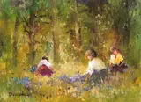 Elizabeth Brophy, GATHERING BLUEBELLS