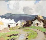 Letitia Marion Hamilton, COTTAGES ON ACHILL ISLAND
