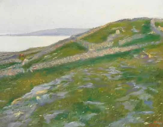 ARAN MóR by Thomas Ryan, oil on canvas, offered Sep 2003