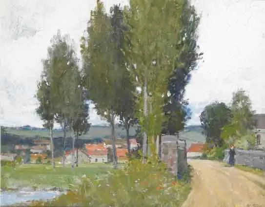 ST REMY by Hans Iten, oil on board, offered Sep 2003