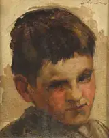 Sarah Purser, HEAD OF A YOUNG BOY