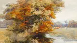 Mary Georgina Barton, AUTUMN IN AN IRISH PARK