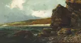Alexander Williams, MINNAUN BAY, ACHILL ISLAND, SQUALLY WEATHER