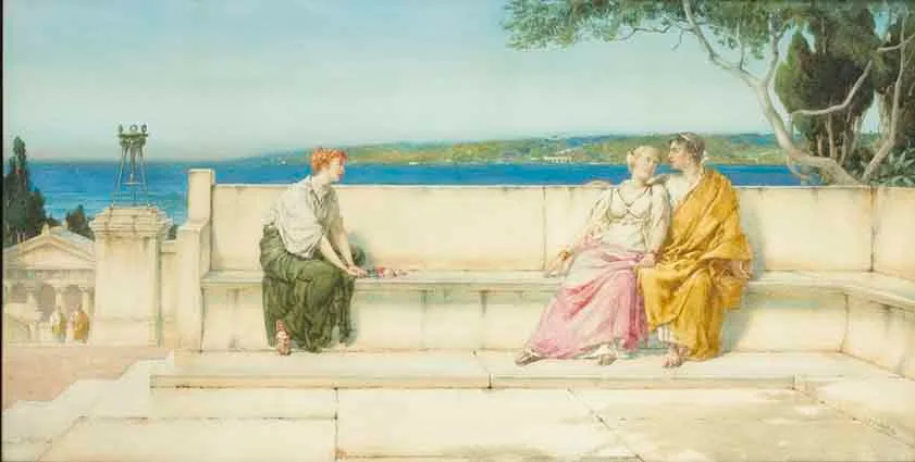William Magrath, JEALOUSY, watercolour