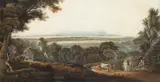 John Henry Campbell, VIEW OF DUBLIN BAY AND HARBOUR FROM STILLORGAN