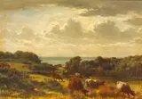 Alfred Grey, VIEW FROM SHANGANAGH, COUNTY DUBLIN