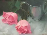 Thomas Ryan, SILVER CUP WITH ROSES