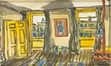 Kenneth Hall, STUDIO INTERIOR