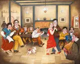 John Schwatschke, PARTY AT KATE KARNEY'S