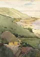 Helen O'Hara, A THATCHED COTTAGE BY THE SEA, COUNTY WATERFORD