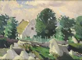 Charles Vincent Lamb, TEACHíN SNACRAINNTE (COTTAGE IN TREES)