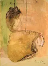 Camille Souter, HANGING MEAT WITH COW'S HEART