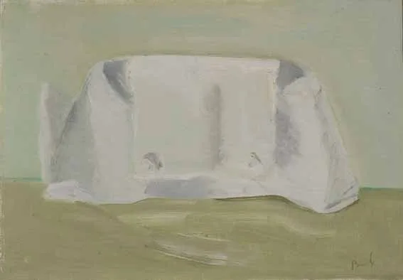 NURSE'S CAP c.1988 by Charles Brady, oil on linen, offered Feb 2003