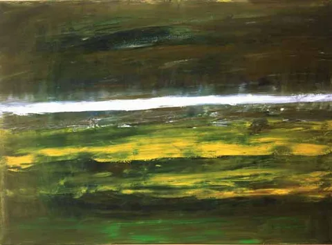 WINTER SHORELINE, BALLYCONNELL (SLIGO) by Seán McSweeney, oil on canvas, offered Feb 2003